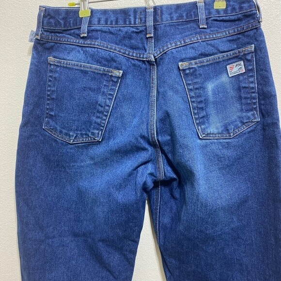 Tyndale MVM Rodeo FR Flame Resistant 23 Cal NFPA 2112 Men's Blue Jeans 36X30 - Picture 5 of 9